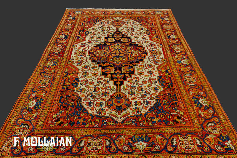 Antique Classic Mishan Persian Rug n°:90368064